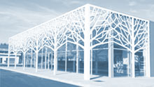 Luca Doveri architetto Italia Pisa Milano Roma - Autogrill white trees station